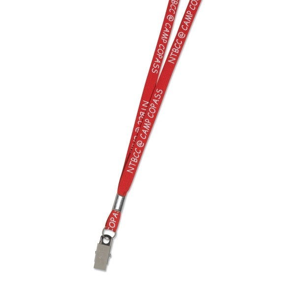 3/8" Import Air Ship Silkscreen Lanyard