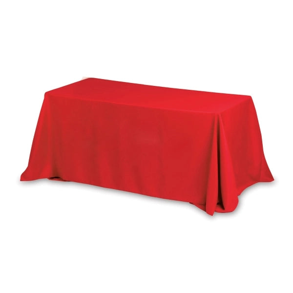 3-Sided Economy Table Covers & Throws (Full Color)