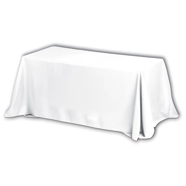 3-Sided Economy Table Covers & Throws (Full Color)