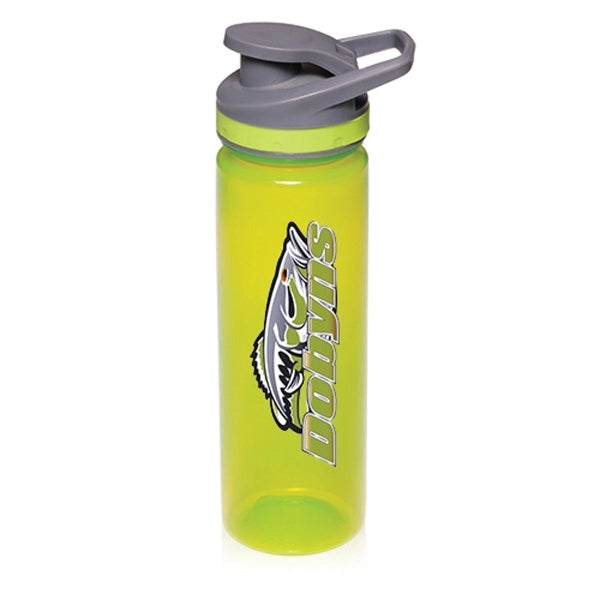 22 oz Flip Top Plastic Sports Bottles