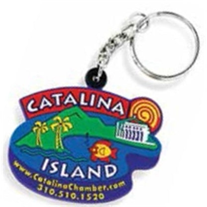 3-D PVC Key Tags