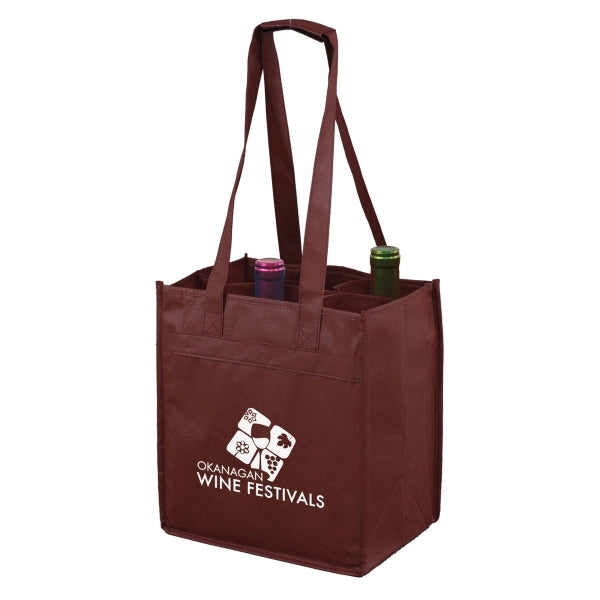 THE SONOMA 6 Bottle Wine Tote Bag