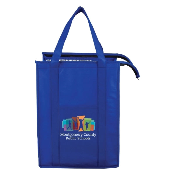 12"W x 16"H x 10"Gusset - "SUPER COOLER" Large Insulated Coo