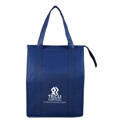 12" x 16" x 10" - SUPER COOLER Large Insulated Zipper Bag