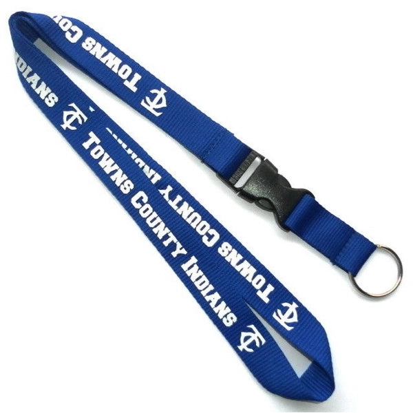 Premium Screen-Printed Polyester Lanyard