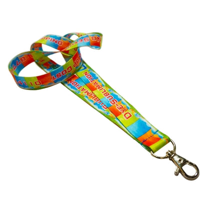 3/4" Full Color Sublimation Lanyard