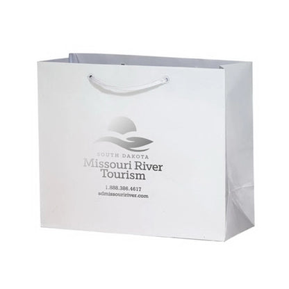 Gloss Laminated Euro Tote Bag - Foil Stamp