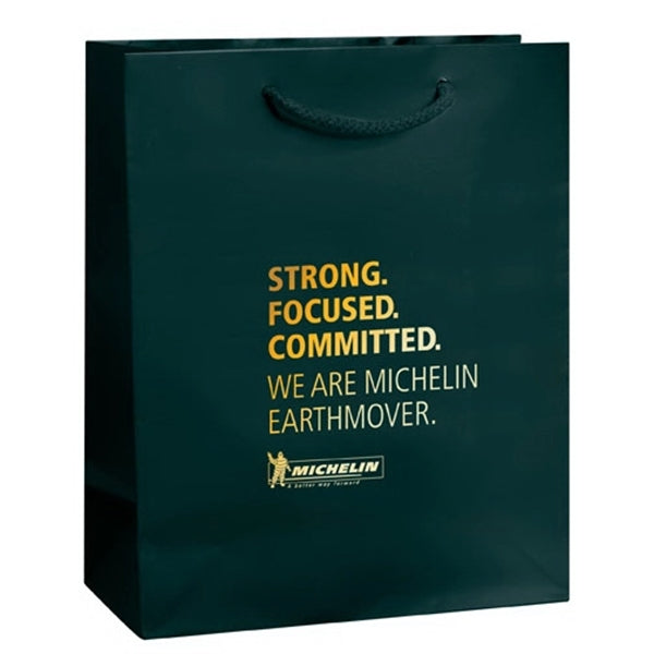Gloss Laminated Euro Tote Bag - Foil Stamp