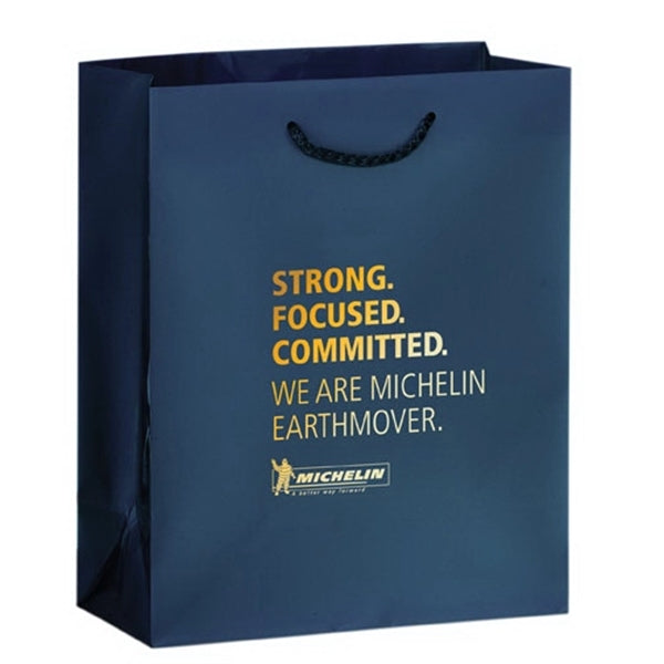 Gloss Laminated Euro Tote Bag - Foil Stamp