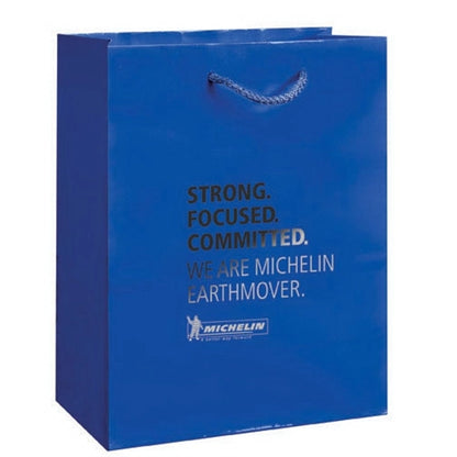 Gloss Laminated Euro Tote Bag - Foil Stamp