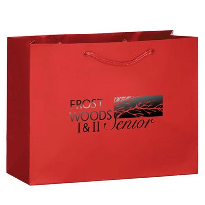 Gloss Laminated Euro Tote Bag - Foil Stamp