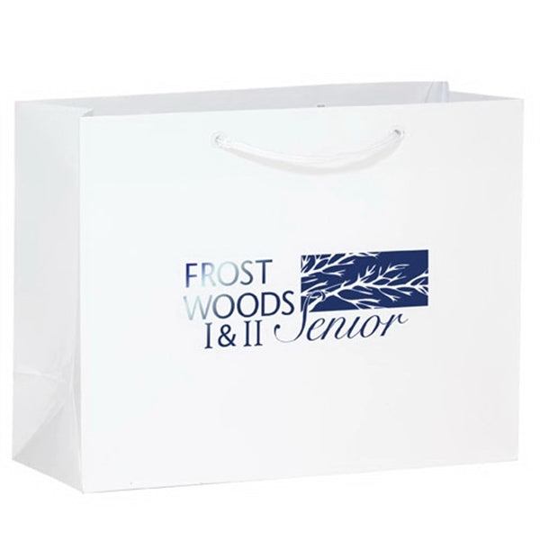 Gloss Laminated Euro Tote Bag - Foil Stamp