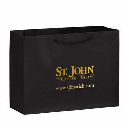Gloss Laminated Euro Tote Bag - Foil Stamp