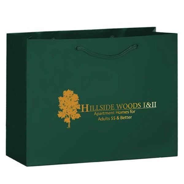 Matte Laminated Euro Tote Bag - Foil Stamp
