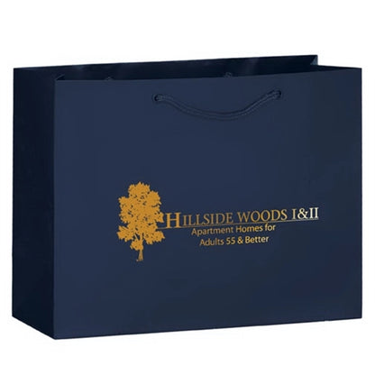 Matte Laminated Euro Tote Bag - Foil Stamp