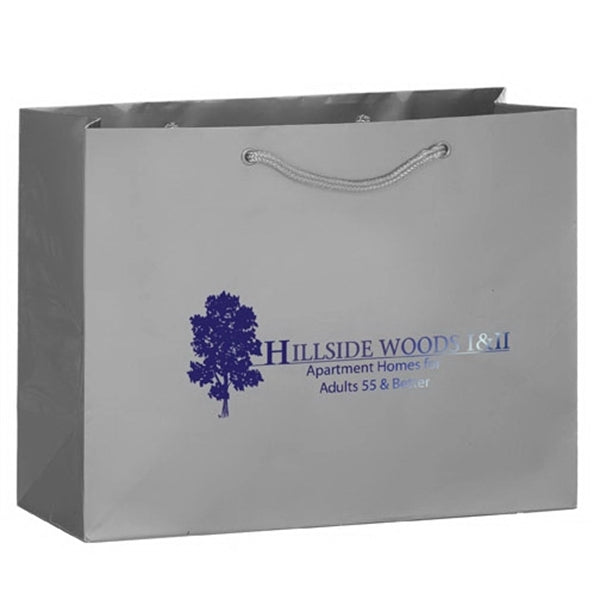 Matte Laminated Euro Tote Bag - Foil Stamp