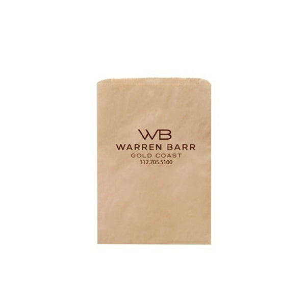 Kraft Paper Merchandise Bags - Flexo Ink