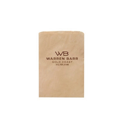 Kraft Paper Merchandise Bags - Flexo Ink