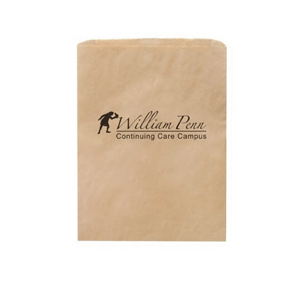 Kraft Paper Merchandise Bags - Flexo Ink