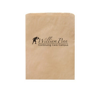 Kraft Paper Merchandise Bags - Flexo Ink