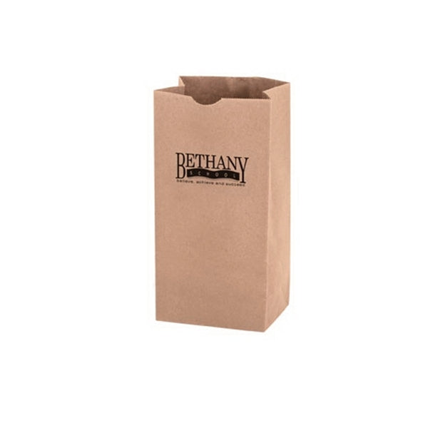 Natural Kraft Heavyweight Nail & Coin Bag 10 lb - Flexo Ink