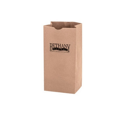 Natural Kraft Heavyweight Nail & Coin Bag 10 lb - Flexo Ink