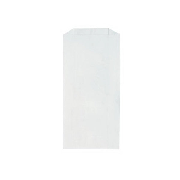 White Kraft Paper Prescription Bag - Flexo Ink