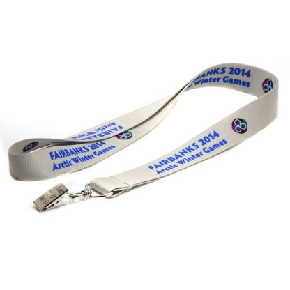 Polyester Full Color Sublimated Lanyard ID