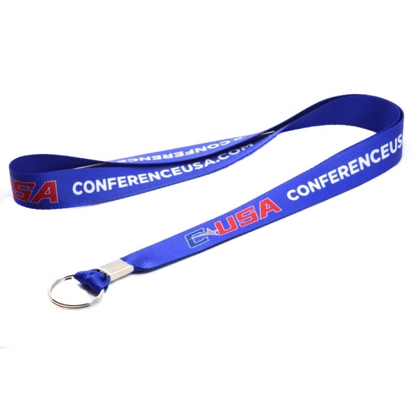 Polyester Full Color Sublimated Lanyard ID