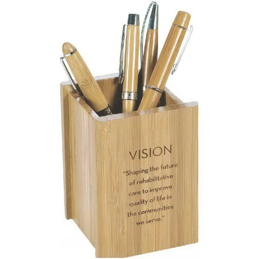 Bamboo Pen Cup