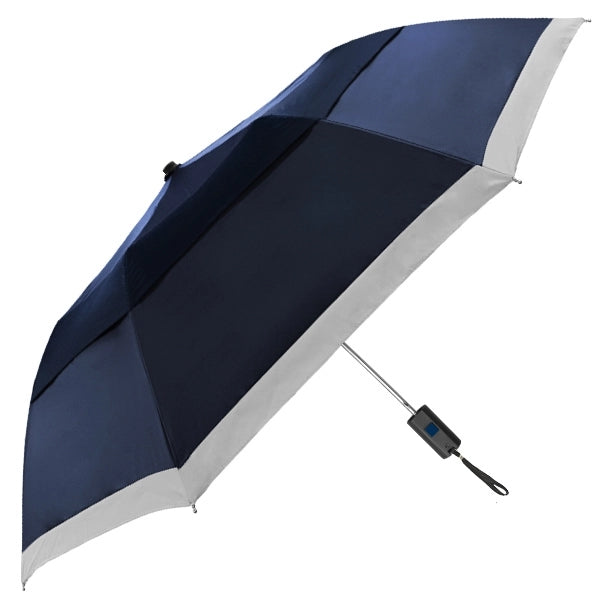 The Lifesaver Folding Safety Umbrella w/Reflective Border