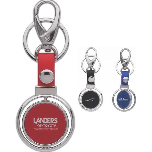 Spinning Metal Key Chain
