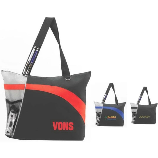 Cascade Zippered Travel Tote