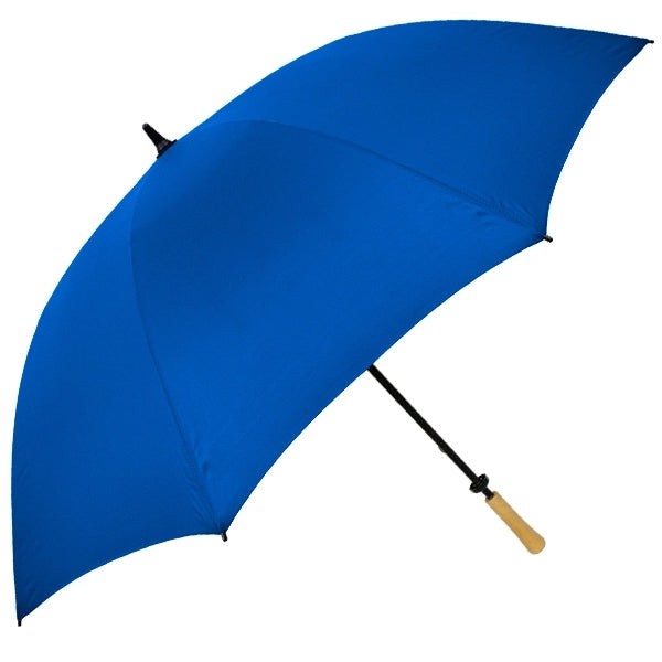 The Hole-in-One Golf Umbrella with Wood Handle