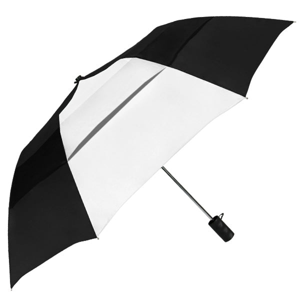 Vented Grand Practicality Folding Umbrella - 46", Auto-Open