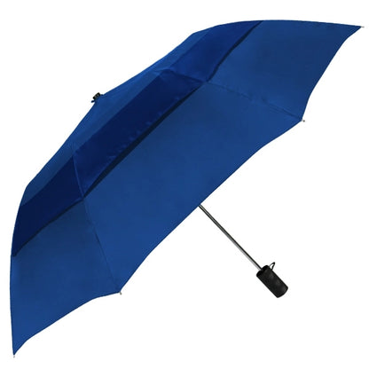 Vented Grand Practicality Folding Umbrella - 46", Auto-Open