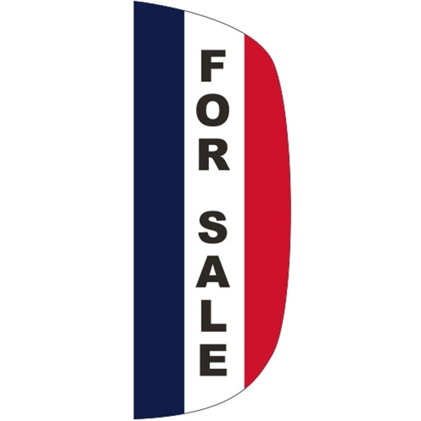 3' x 8' Message Flutter Flag - For Sale