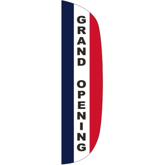 3' x 15' Message Flutter Flag - Grand Opening