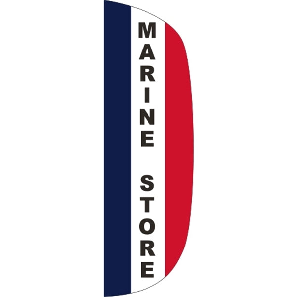 3' x 10' Message Flutter Flag - Marine Store
