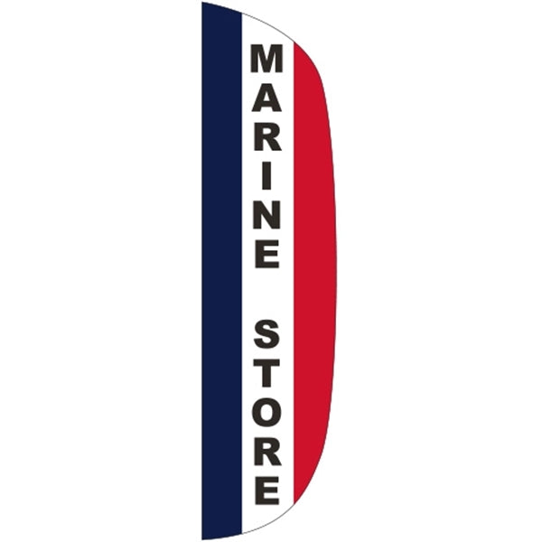 3' x 12' Message Flutter Flag - Marine Store