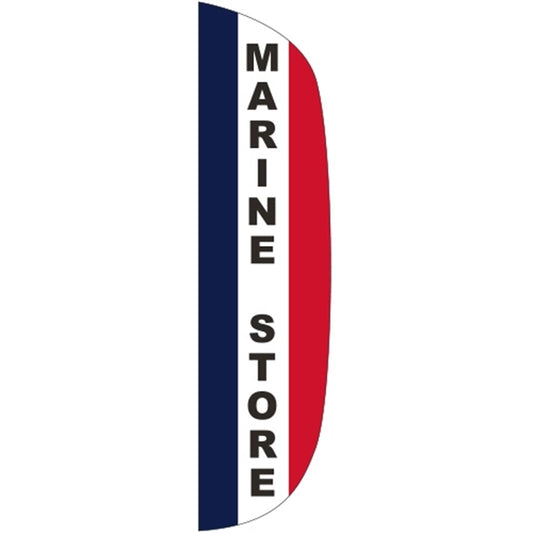 3' x 12' Message Flutter Flag - Marine Store