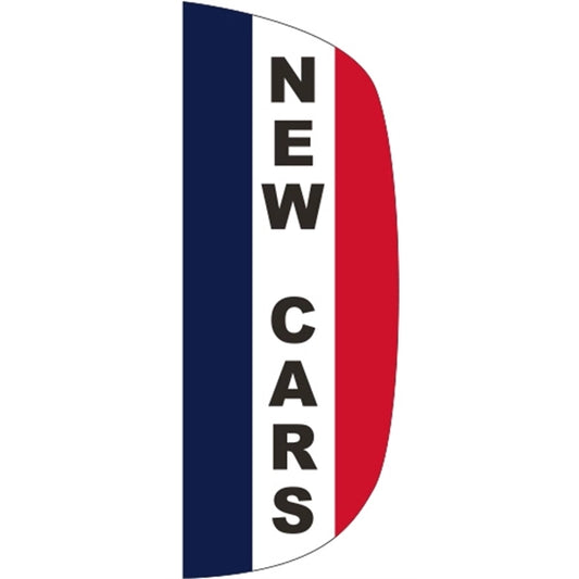 3' x 8' Message Flutter Flag - New Cars