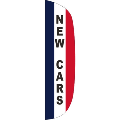 3' x 15' Message Flutter Flag - New Cars