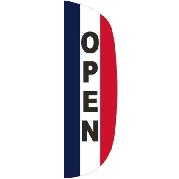 3' x 10' Message Flutter Flag - Open