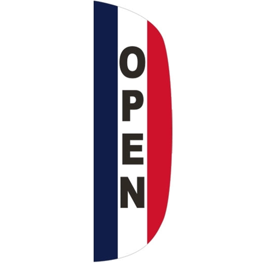3' x 10' Message Flutter Flag - Open
