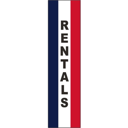 3' x 15' Message Square Flag - Rentals