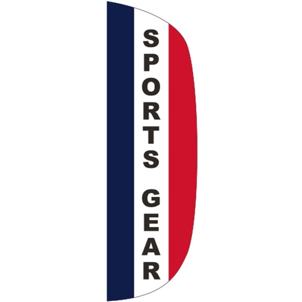 3' x 10' Message Flutter Flag - Sports Gear