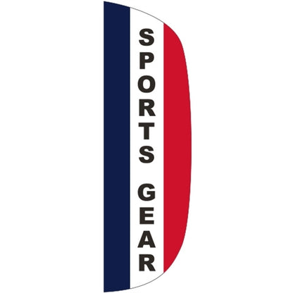 3' x 10' Message Flutter Flag - Sports Gear