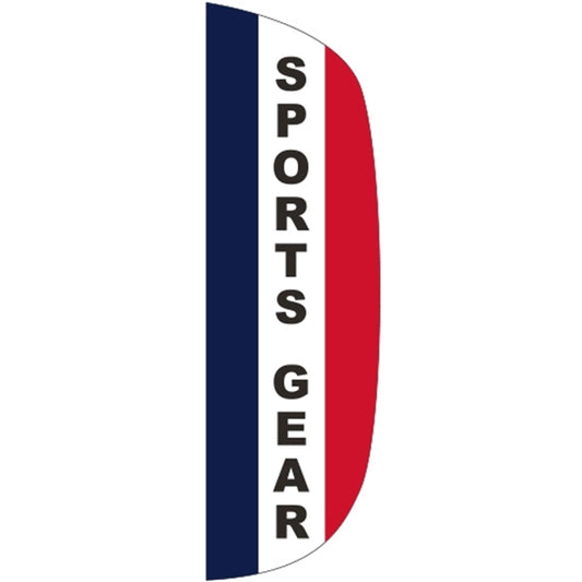 3' x 10' Message Flutter Flag - Sports Gear