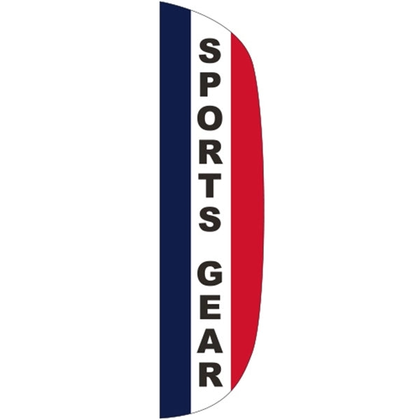 3' x 12' Message Flutter Flag - Sports Gear